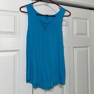 Women's Sleeveless Strappy V-Neck Tank Top